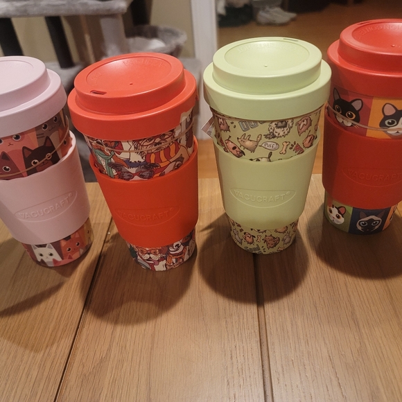 VacuCraft Bamboo Silicone Tea and Coffee Cup - Picture 11 of 15